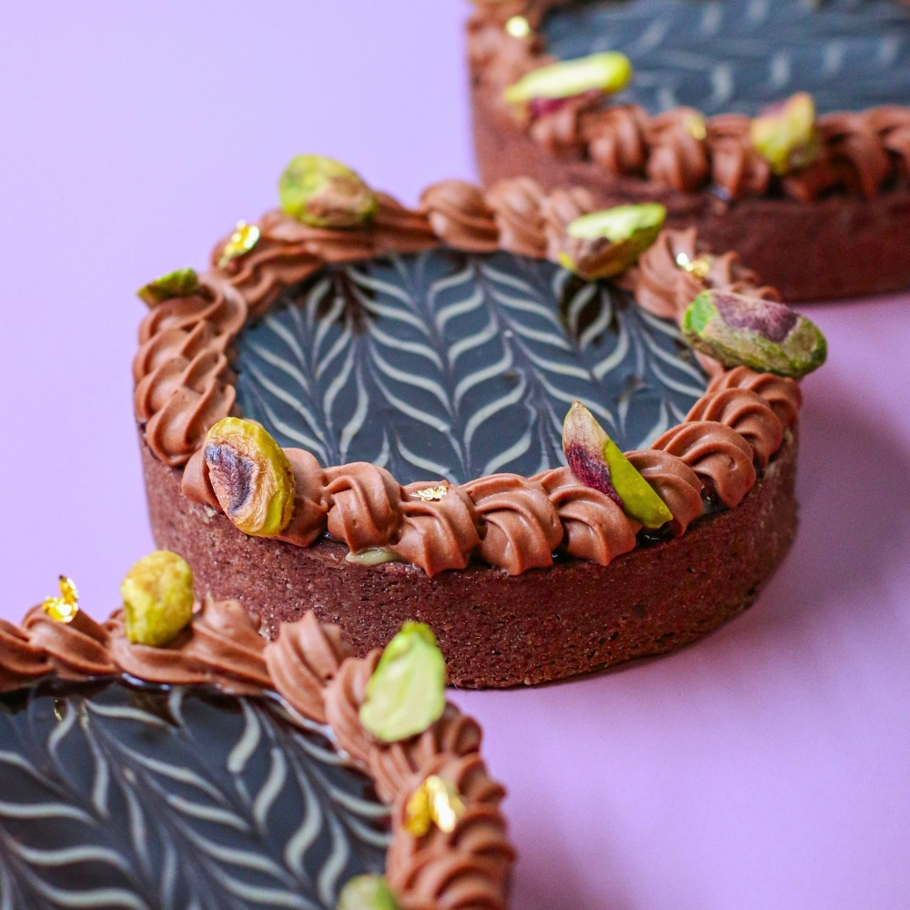 Chocolate Mirror Glaze