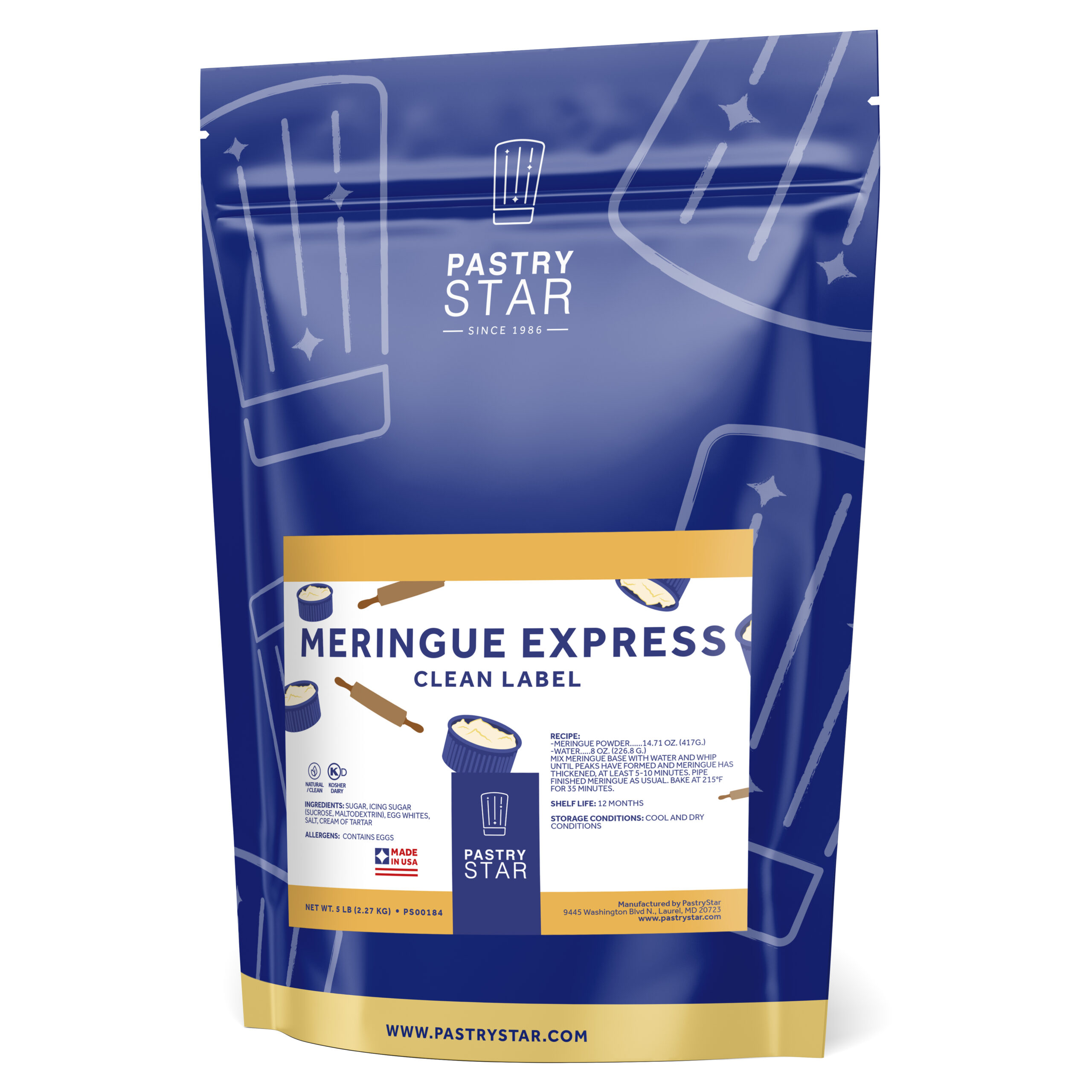 Meringue Express Clean Label