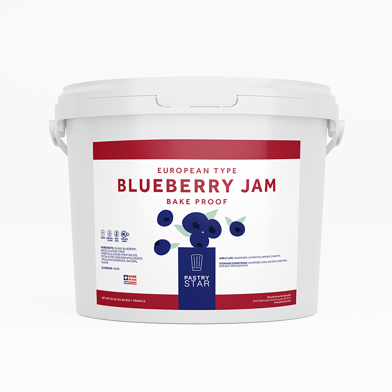 Blueberry Jam European Type bake Proof - PastryStar