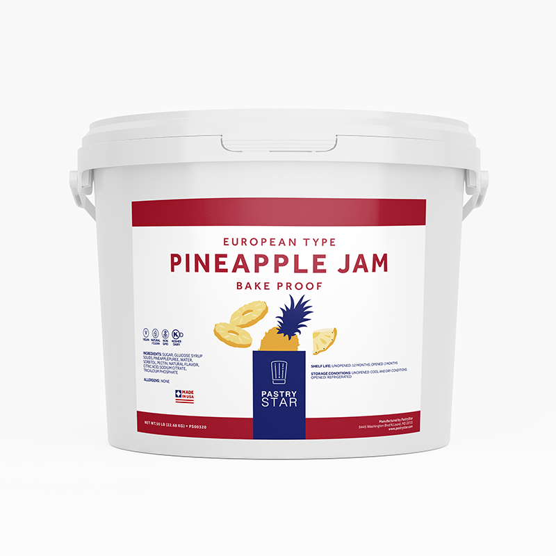 Pineapple Jam European Type Bake Proof
