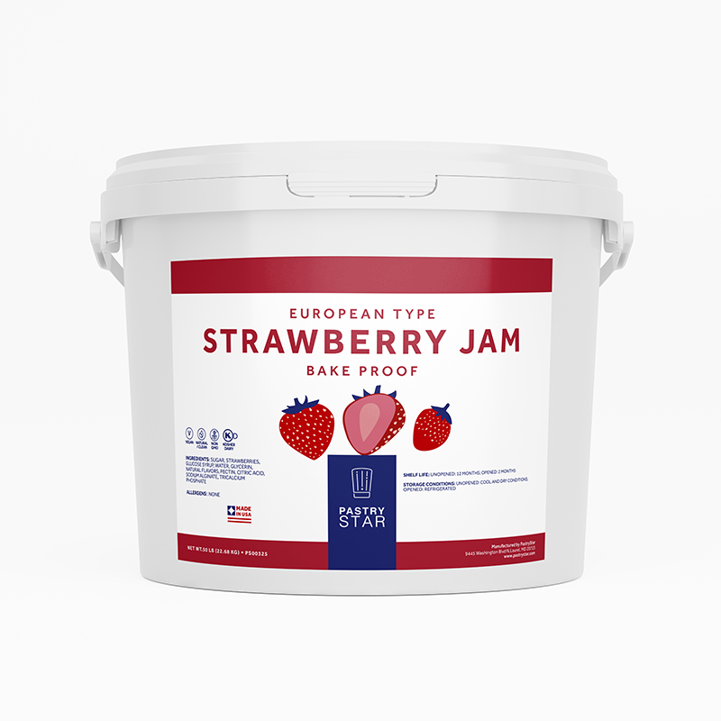 Strawberry Jam European Type Bake Proof